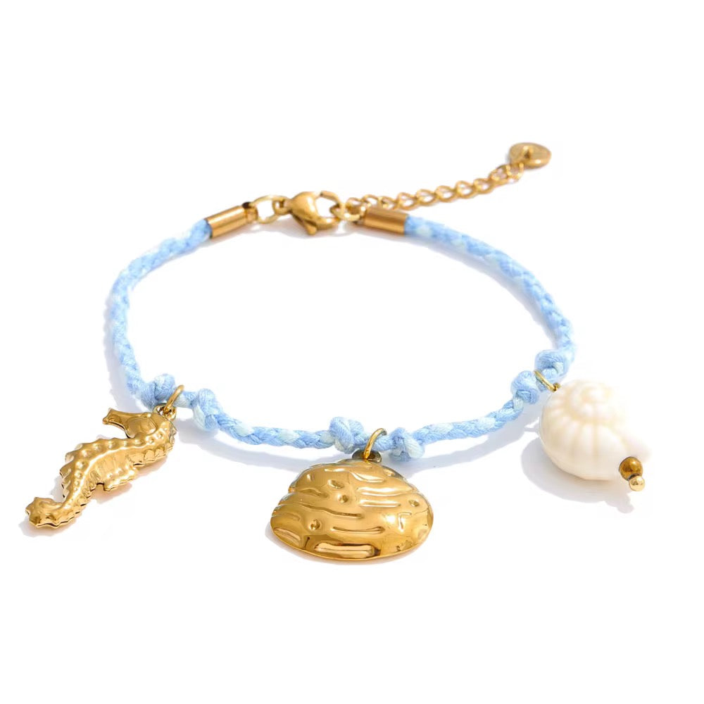 Ocean Charm Rope Bracelets