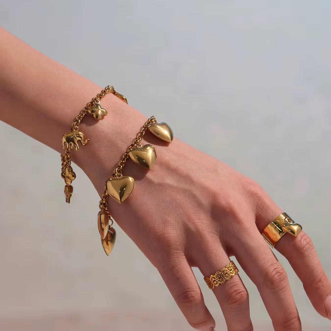 Lucky Charm Elephant Bracelet