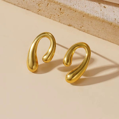 Sculptural Curve Earrings