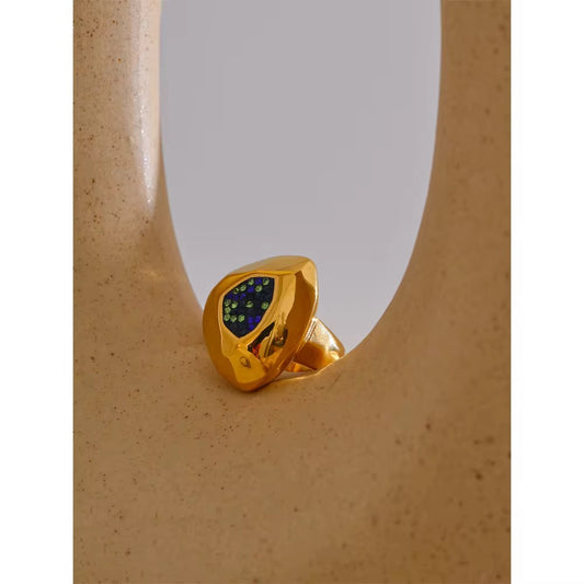 Nerissa Evil Eye Statement Ring