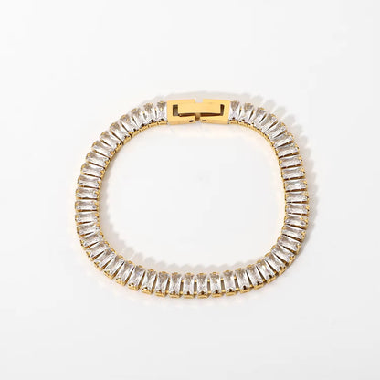 Luxe Baguette Tennis Bracelet