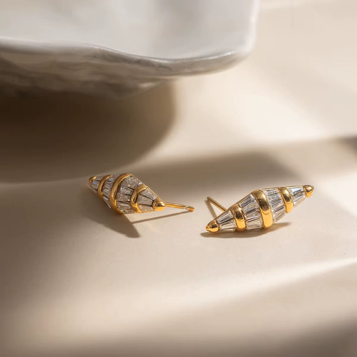 Radiance Luxe Crystal Stud Earrings