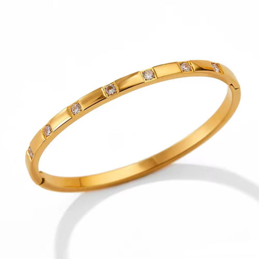 Crystal Bar Bangle