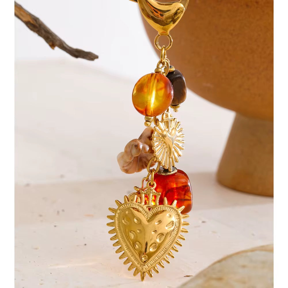 Vintage Beaded Luxury Keyring