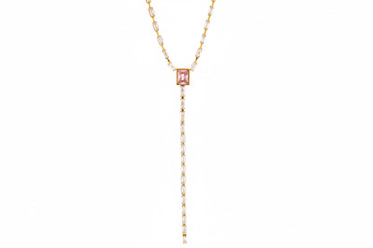 Emerald Luxe Tennis Necklace
