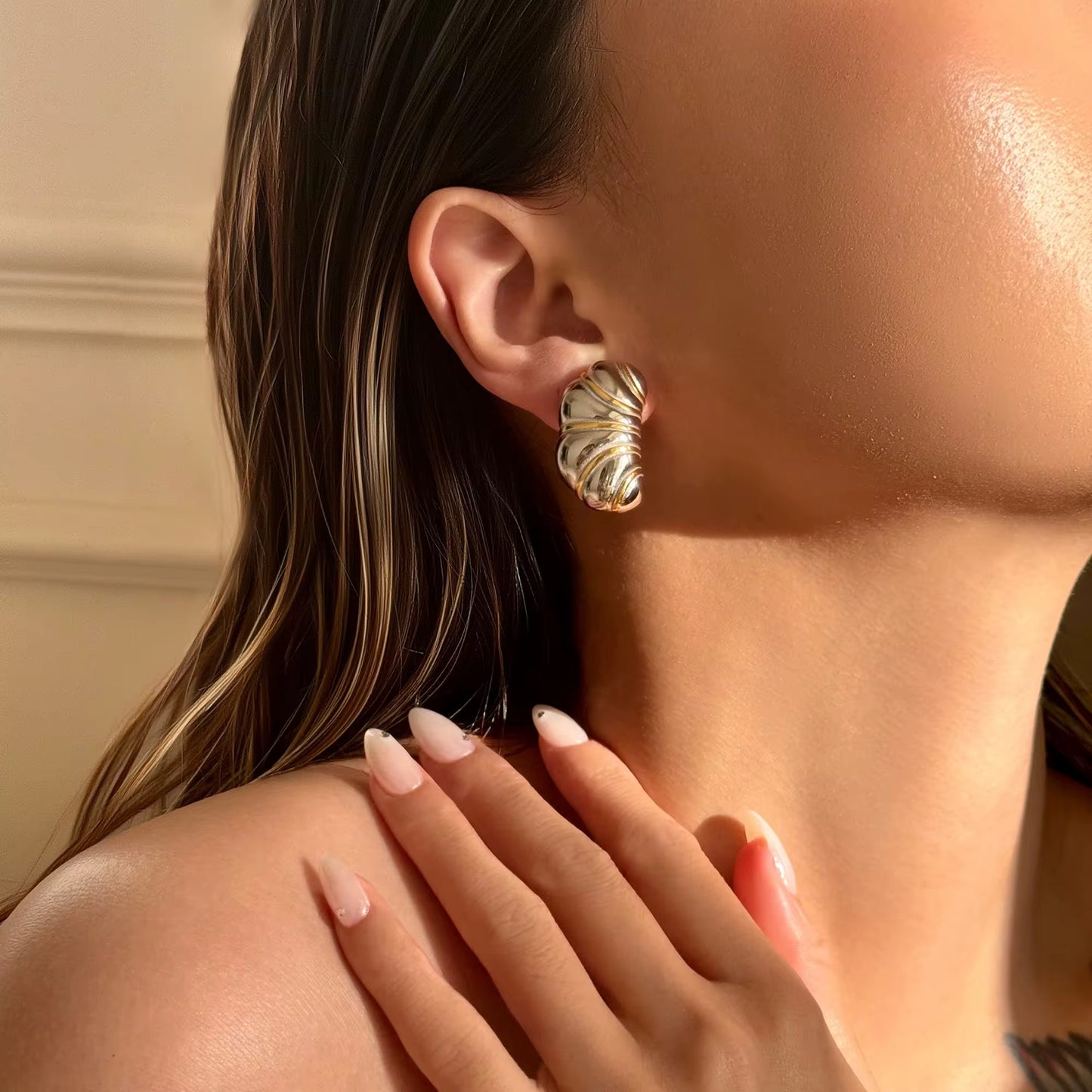 Sculpted Statement Earrings