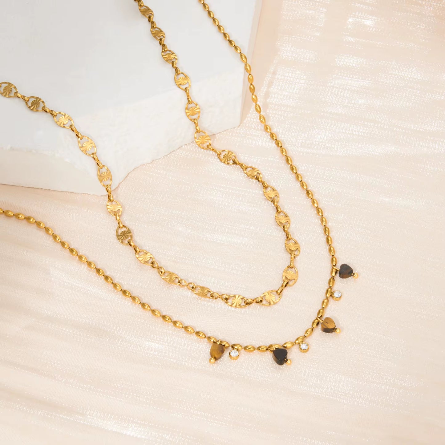 Golden Muse Layered Necklace