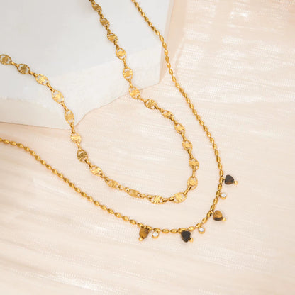 Golden Muse Layered Necklace