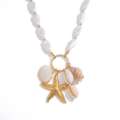Seaside Treasure Charm Necklace