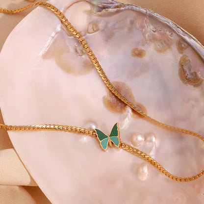 Butterfly Pendant Necklace