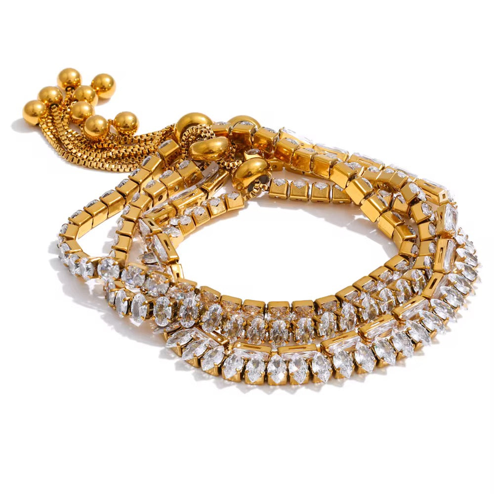 Crystal Tennis Bracelets