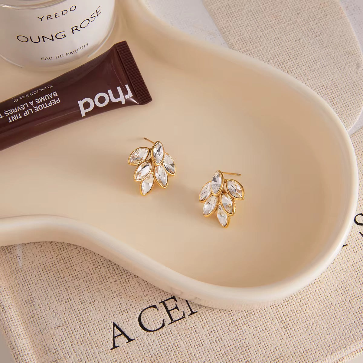 Crystal Bloom Earrings
