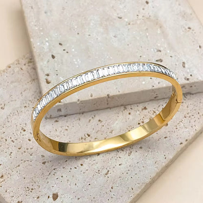 Baguette Crystal Bangle