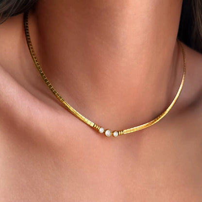 Minimal Luxe Choker Necklace