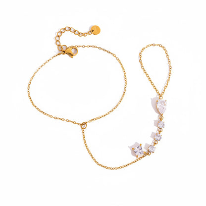 Celestial Drop Crystal Handchain