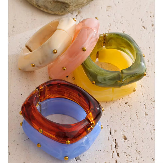 Candy Pop Resin Bangle