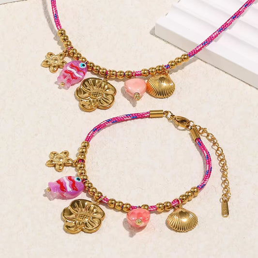Tropical Charm Jewelry Set