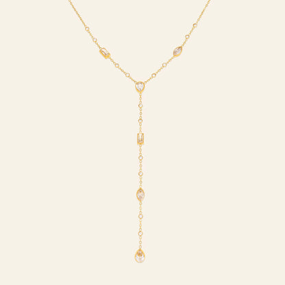 Luxe Drop Lariat Necklace