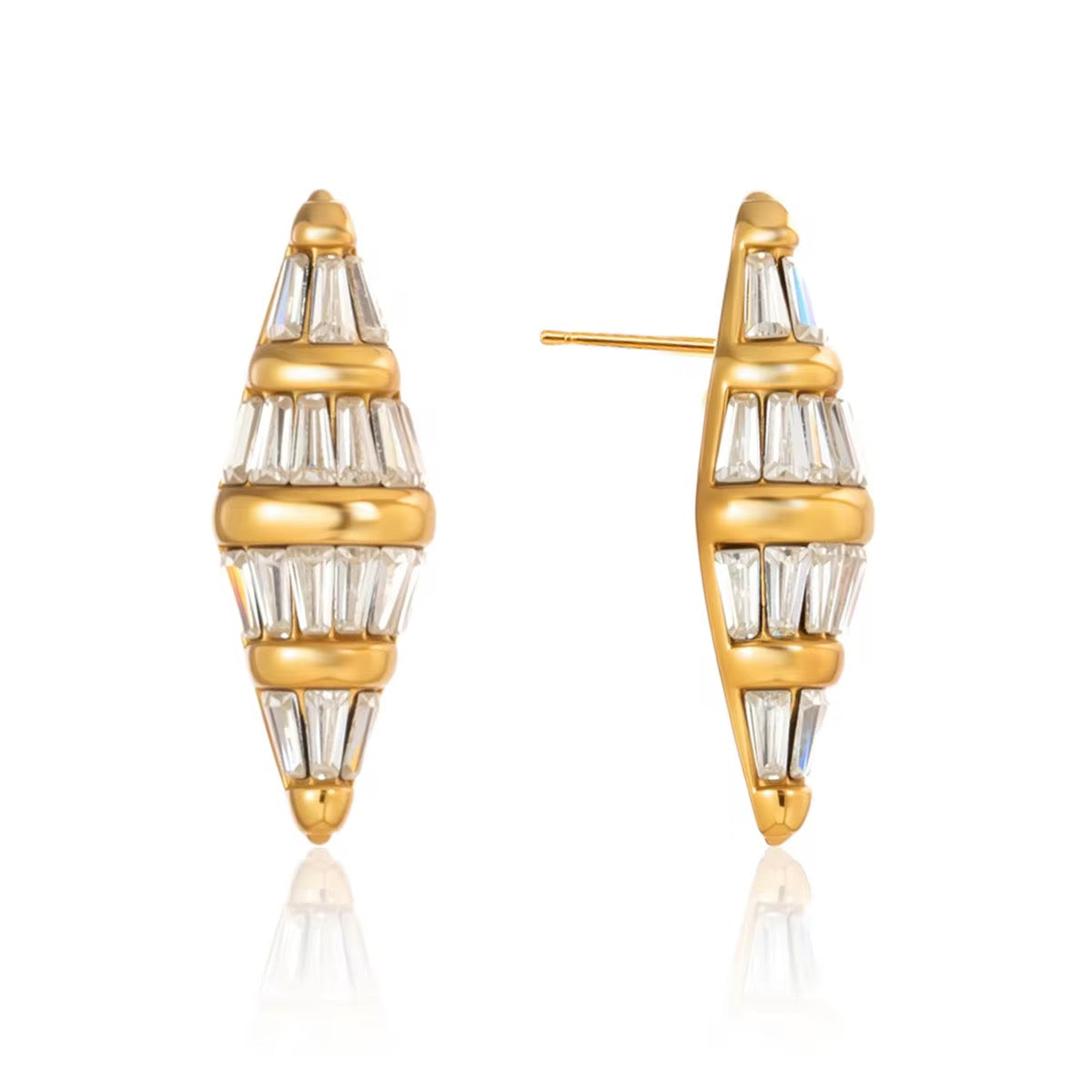 Radiance Luxe Crystal Stud Earrings