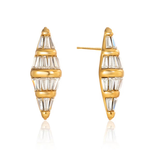Radiance Luxe Crystal Stud Earrings