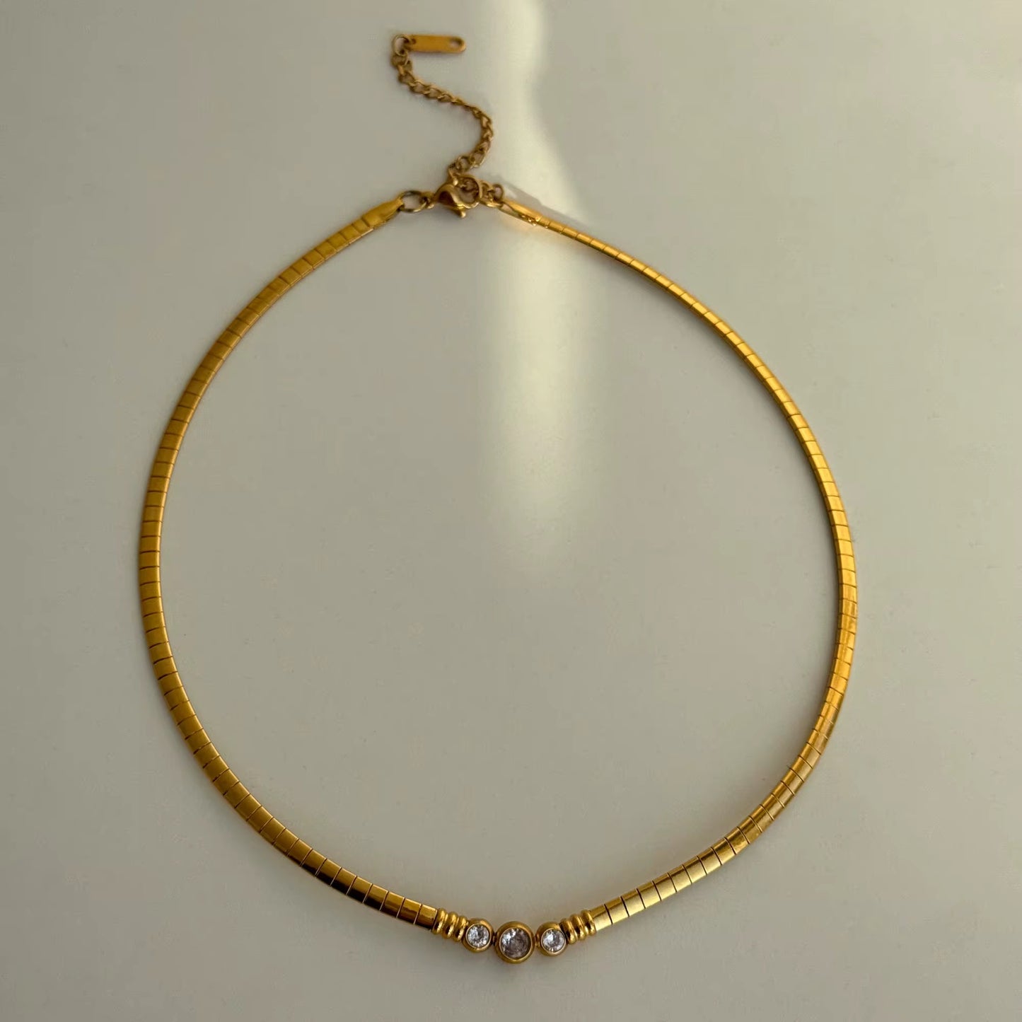 Minimal Luxe Choker Necklace