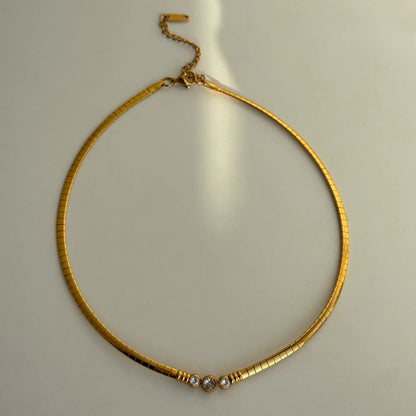 Minimal Luxe Choker Necklace