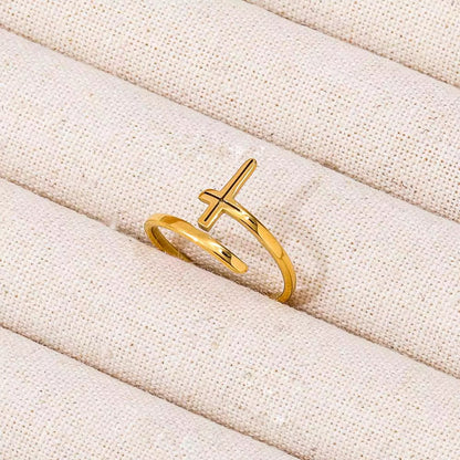 Golden Faith Ring