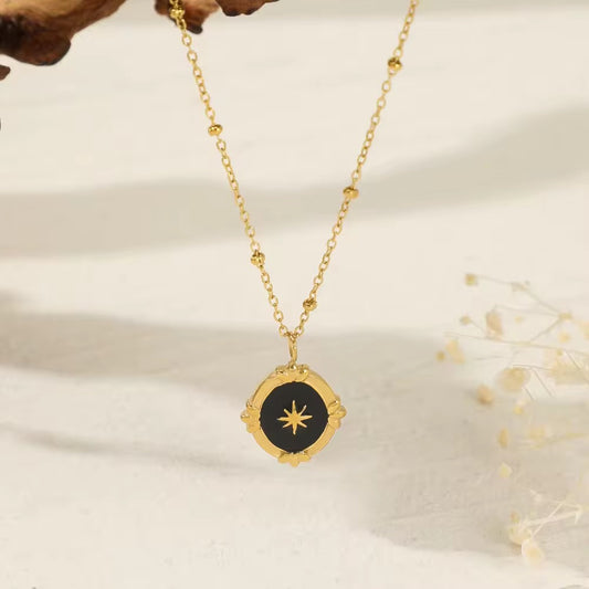 Celestial Star Pendant Necklace