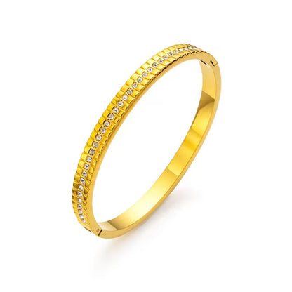 Dual Row Sparkle Bangle