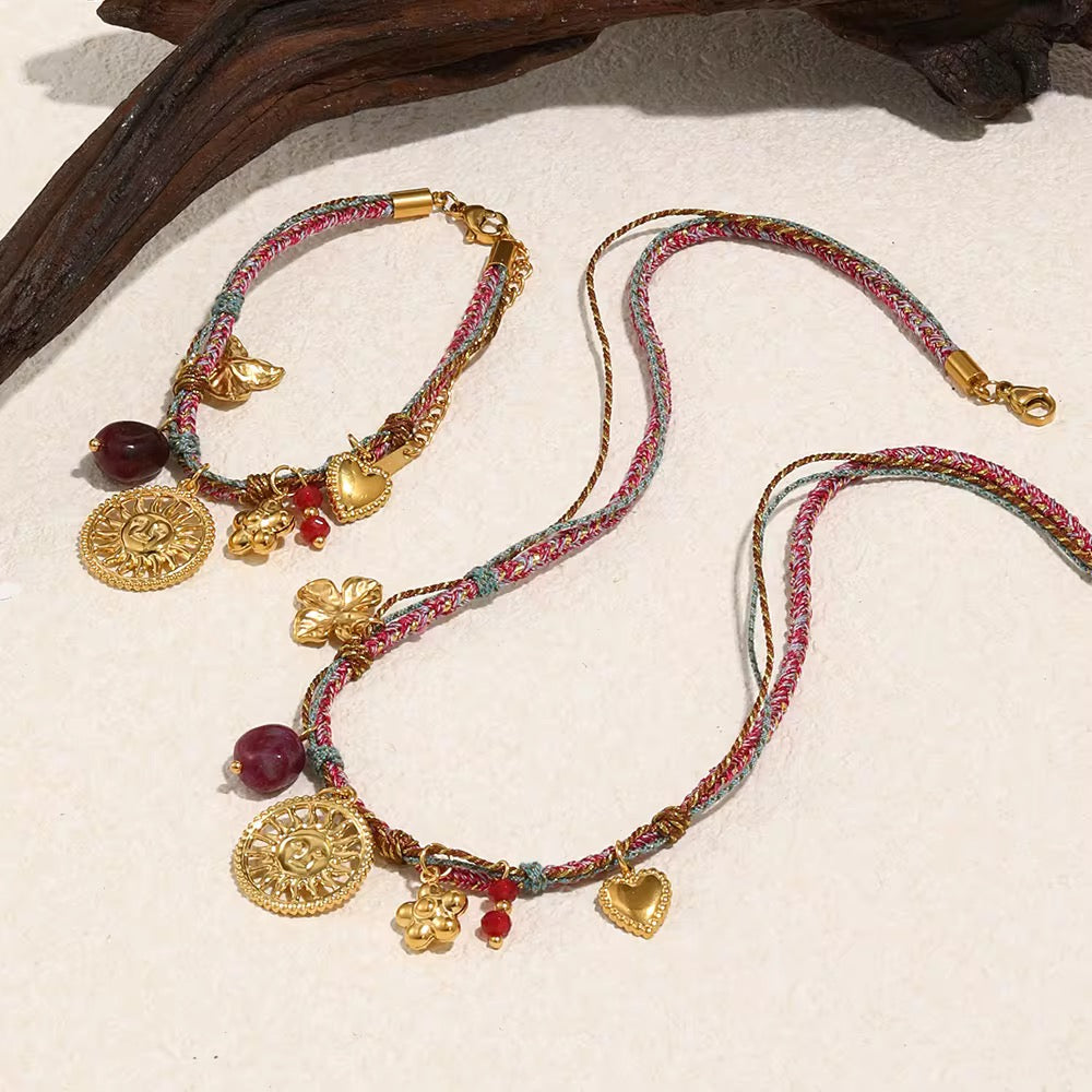 Boho Charm Jewelry Set