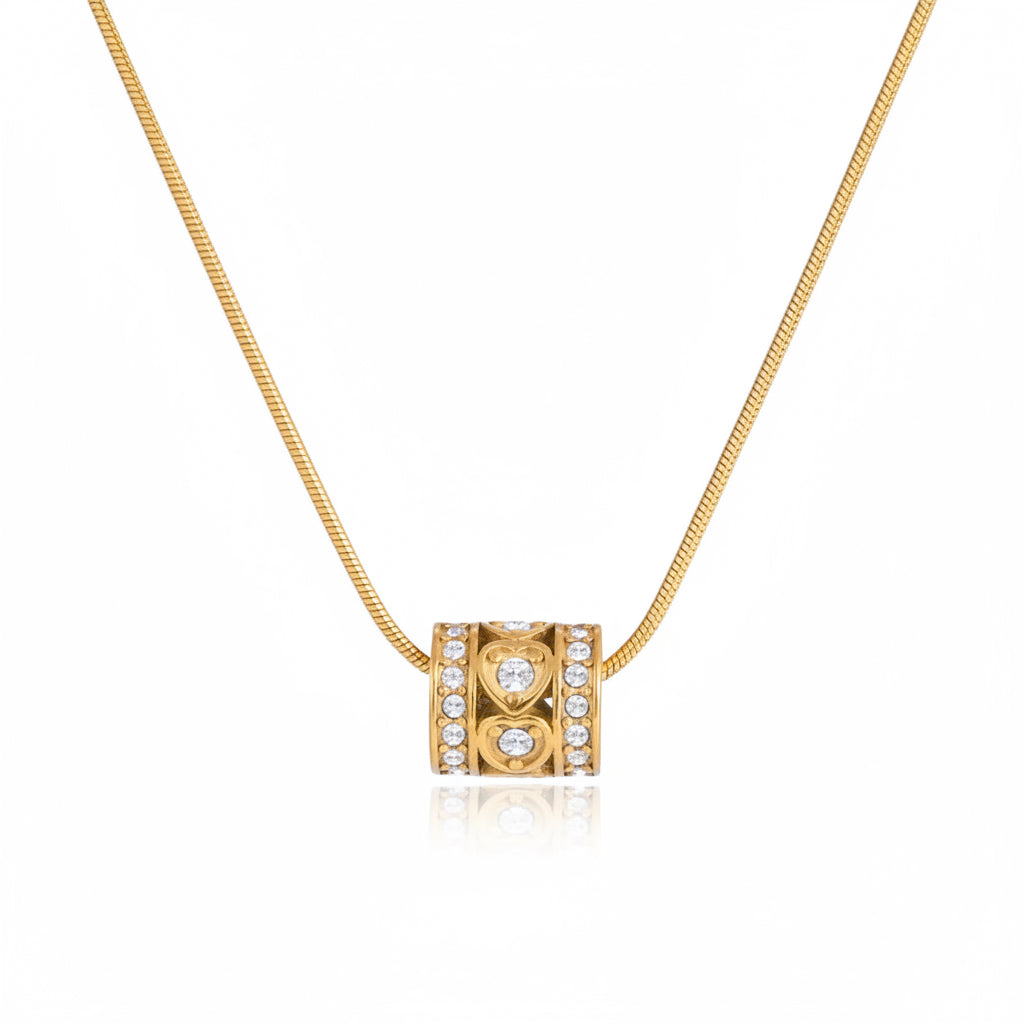 Minimal Luxe Charm Pendant Necklace