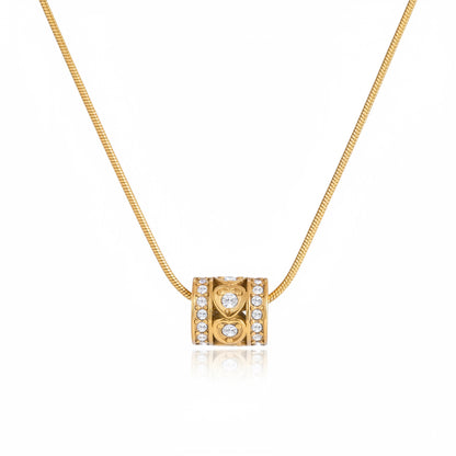 Minimal Luxe Charm Pendant Necklace