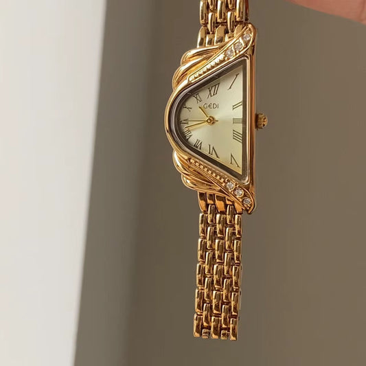 Aurielle Crystal Vintage Watch